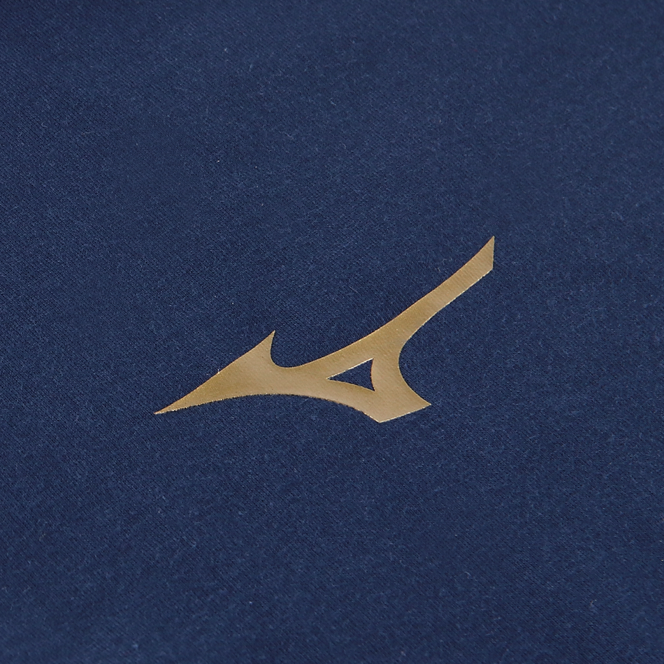 Mizuno 125th Anniversary S.S. Lazio Cotton Tee Junior Navy